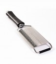 Wide stainless steel truffle grater